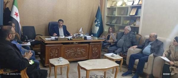  اجتماع غرفة زراعة دمشق وريفها لتعزيز القطاع الزراعي