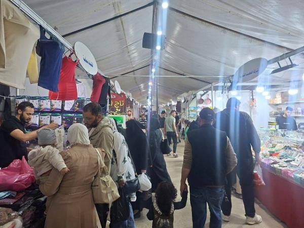 مهرجان أهلاً بالربيع في النشابية  احتفالية اقتصادية لدعم المنتج الوطني في ريف دمشق
