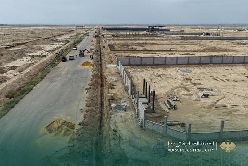 كهرباء ريف دمشق تستكمل تخديم القطاع السابع في المدينة الصناعية