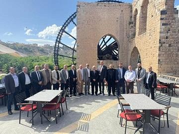 مشاركة غرفة تجارة وصناعة درعا في اجتماع الهيئة العامة السنوي لغرفة تجارة حماة