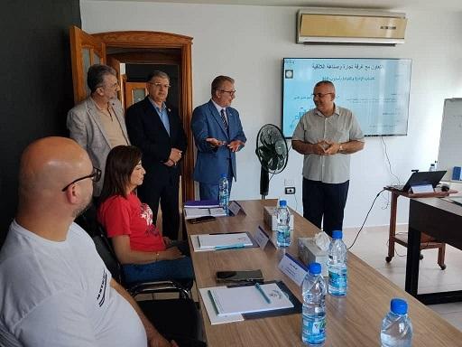 افتتاح مركز التدريب والتأهيل بغرفة تجارة وصناعة اللاذقية بالتعاون مع ريتاج