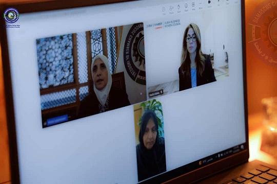 اجتماع افتراضي بين سيدات أعمال دبي وسوريا لبحث الشراكات الاقتصادية والتشبيك النسوي