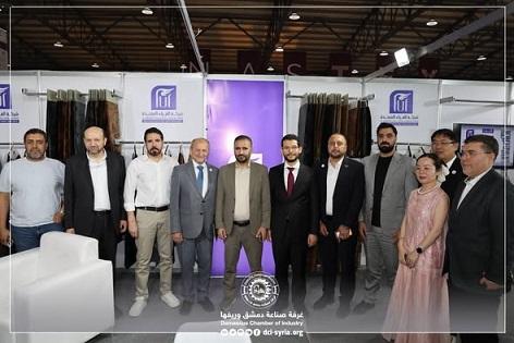 دفع جديد للإنتاج المحلي.. رئيس غرفة صناعة دمشق يتفقد معرض ناس تكس 2026
