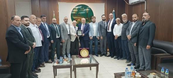 غرفة تجارة وصناعة درعا تبحث مع غرفة تجارة حماة تعزيز التشاركية والتحول الرقمي