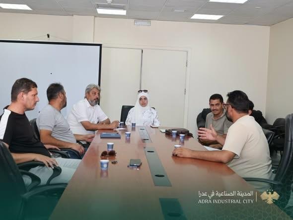 اجتماع تنسيقي في مدينة عدرا الصناعية لتعزيز حملات التلقيح ضد الأمراض السارية
