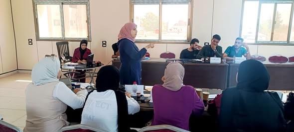 غرفة تجارة وصناعة درعا وجمعية رؤيا تقيمان دورة تدريبية حول إدارة الموارد البشرية  