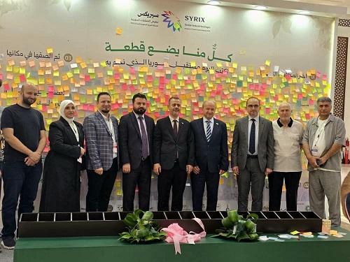 القنصل العام السوري في جدة يزور معرض سيريكس 2026  لدعم المنتجات الوطنية