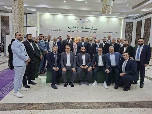 مدير عام المدينة الصناعية بعدرا يزور معرض SYRIX Jeddah 2026  في السعودية