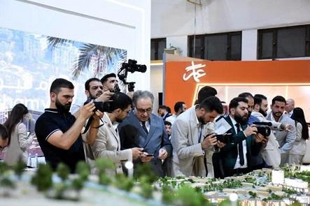 رئيس اتحاد غرف الصناعة السورية يشارك في افتتاح معرض اعمار 2026 بدمشق