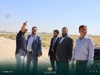 جولة تفقدية لمتابعة الواقع الخدمي في مدينة عدرا الصناعية